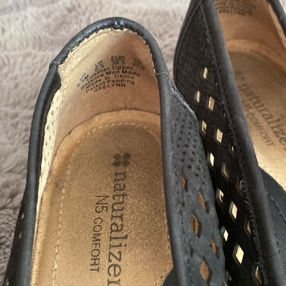 Women’s black naturalizer shoes size 8.5 - Picture 6 of 6